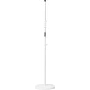 Shure by Gator Microphone Stand with Twist Clutch Height Adjustment and 10" Round Base (White)