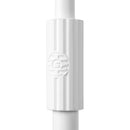 Shure by Gator Microphone Stand with Twist Clutch Height Adjustment and 10" Round Base (White)