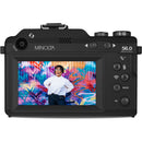 Minolta MND65 Selfie Shot Digital Camera (Black)