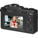 Minolta MND65 Selfie Shot Digital Camera (Black)