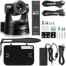FoMaKo FMK20SDI Pro HDMI/3G-SDI AI Auto-Tracking PTZ Camera with 20x Optical Zoom