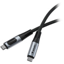 Verbatim USB4 240W Sync & Charge Cable with LED Display (3.93')
