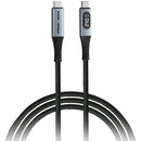 Verbatim USB4 240W Sync & Charge Cable with LED Display (3.93')