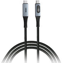 Verbatim USB-C 2.0 100W Sync & Charge Cable with LED Display (3.93')