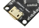 DFROBOT DFR0010 DFRduino Nano Board, Atmega328-20AU, 8 bit, AVR GTIN UPC EAN: 6959420900398