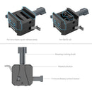 SmallRig V-Mount Battery Mount Plate for Arca-Type Plate or NATO Rail