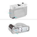 SmallRig L-Shaped Mount Plate with Ebony Wooden Handle for FUJIFILM X-E5 (Silver)