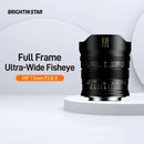 Brightin Star 11mm f/2.8 II Fisheye Lens (Nikon Z, Black)