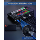 FoMaKo M3 4K HDMI Video Live Streaming Switcher/Mixer with 5.5" LCD Monitor
