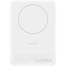Belkin BoostCharge Slim Magnetic Power Bank with Stand (White, 5000mAh)