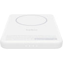 Belkin BoostCharge Slim Magnetic Power Bank with Stand (White, 5000mAh)