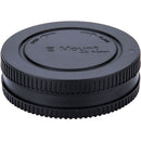JJC Body & Rear Lens Cap Set for Sony E Mount
