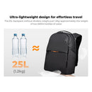 K&F Concept Urban Wander 03 Backpack (Black, 25L)