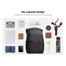K&F Concept Urban Wander 03 Backpack (Black, 25L)