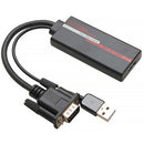 Hall Technologies VGA to HDMI Adapter with Audio