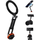 K&F Concept MS-61 Magnetic Phone Mount with Cold Shoe