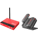 Hall Technologies ComAlert Wireless Mics, Charging Base Stand, and Wireless Receiver