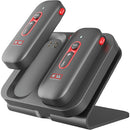 Hall Technologies Wireless Lavalier Microphone with Integrated Magnetic Holder and S.O.S. Triggers