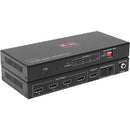 Hall Technologies 1x4 HDMI 4K60 Distribution Amplifier with Audio De-Embedding & Scaler