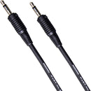 Mogami PuroFlex 3.5mm TS Male to 3.5mm TS Male Cable (4')