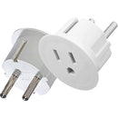 OREI USA to Type E/F Plug Adapter (2-Pack)