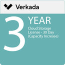 Verkada 3-Year Cloud Storage License (30 Day Retention, Capacity Increase)