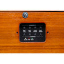 Hammond Leslie 3500W Powered 300W Rotary Speaker with Casters (Walnut)