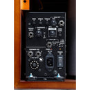 Hammond Leslie 3500W Powered 300W Rotary Speaker with Casters (Walnut)