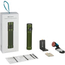 Olight Baton 4 Pro Rechargeable Flashlight (OD Green)