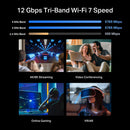 TP-Link Archer BE670 BE12000 Wireless Tri-Band Multi-Gig Router
