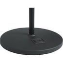 Gator Frameworks 12" Round Base Mic Stand with Deluxe One-Handed Clutch (5-Pack)