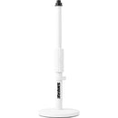 Shure by Gator Desktop Microphone Stand with 6" Round Base (White, 2-Pack)