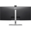 Dell Pro P 34" WQHD USB-C Hub Curved Webcam Monitor