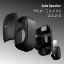 JUKE AUDIO Spin Outdoor Speakers (Pair, Black)