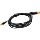 THOR AV SMA to MicroDot Cable (Black)