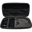 THOR AV Shadow SH20 Dual-Ear Headset Microphone with MicroDot Connector & 3-Pin LEMO Adapter (Black)