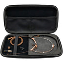 THOR AV Shadow SH20 Dual-Ear Headset Microphone with MicroDot Connector & 3-Pin LEMO Adapter (Brown)