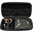 THOR AV Shadow SH20 Dual-Ear Headset Microphone with MicroDot Connector & Locking 3.5mm Adapter (Tan)