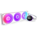 NZXT 420mm Kraken Elite RGB All-in-One Liquid Cooler (White)