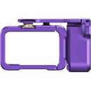 TELESIN Aluminum Street Shot Set for DJI Osmo Action 6 (Purple & Gold, Limited Edition)