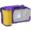 TELESIN Aluminum Street Shot Set for DJI Osmo Action 6 (Purple & Gold, Limited Edition)