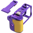 TELESIN Aluminum Street Shot Set for DJI Osmo Action 6 (Purple & Gold, Limited Edition)