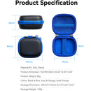 TELESIN DisAdv Mini Carrying Case for Action Camera (Black)