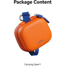 TELESIN DisAdv Mini Carrying Case for Action Camera (Orange)
