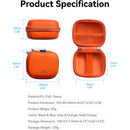 TELESIN DisAdv Mini Carrying Case for Action Camera (Orange)