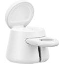 Belkin UltraCharge Modular 3-in-1 Qi2 25W Charging Dock (White)