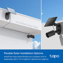 TP-Link Tapo C403 Solar-Powered Smart Wire-Free Security Camera Kit (2-Pack, Black)