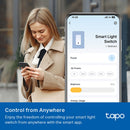 TP-Link Tapo S515D Smart Wi-Fi 3-Way Dimmer Switch Kit (2-Pack, Matter)