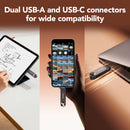 Lexar 1TB JumpDrive Dual Drive D500 USB 3.2 Gen 1 Flash Drive (USB-C / USB-A)