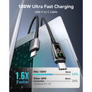INIU Leopard Digital Display USB-C Cable (100W, 6.6')